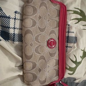 Coach wristlet